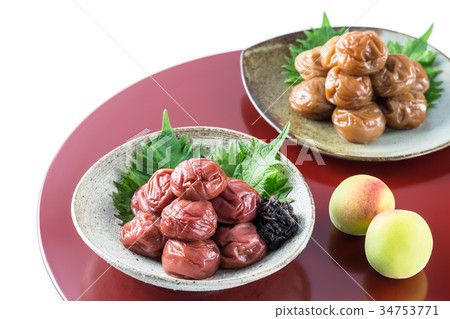 Kishu Minabe的Minamikoume梅子Shiso泡菜和乾白梅花 34753771