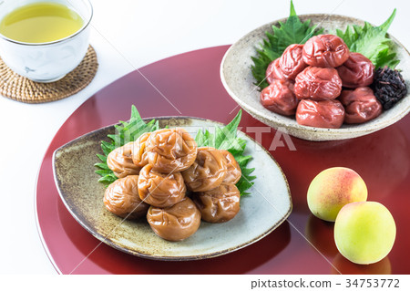 Kishu Minabe的Minamikoume梅子Shiso泡菜和乾白梅花 34753772