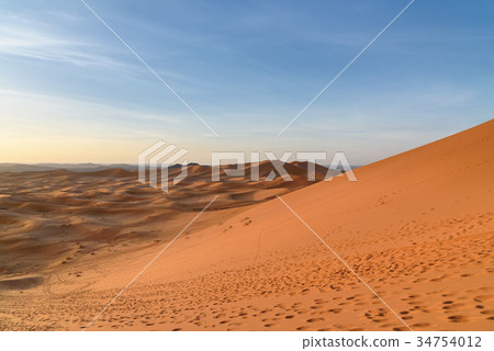 Erg Chebbi Sand dunes near Merzouga, Morocco 34754012