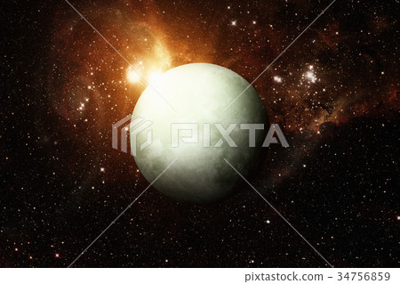 Planet Uranus. 34756859