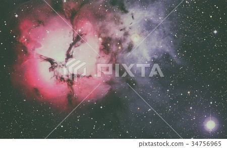 The Trifid Nebula in the constellation Sagittarius The Trifid Nebula in the constellation Sagittarius 34756965