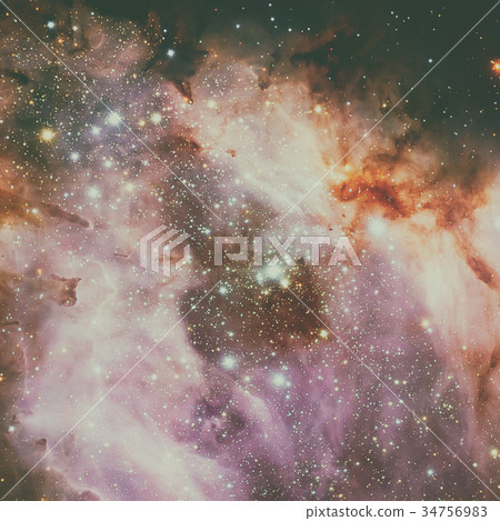 The Omega Nebula in the constellation Sagittarius. The Omega Nebula in the constellation Sagittarius. 34756983