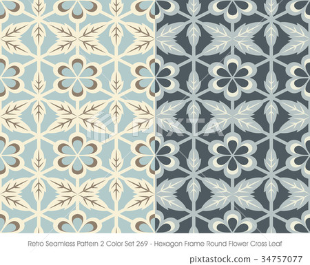 Seamless background retro vintage pattern Seamless background retro vintage pattern 34757077