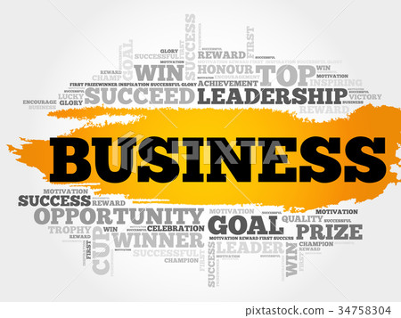 BUSINESS word cloud BUSINESS word cloud 34758304