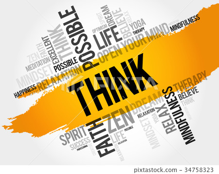 Think word cloud Think word cloud 34758323