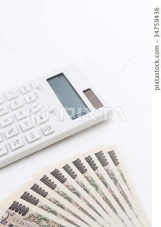 Life Plan Image Calculator And Cash Stock Photo 34759436 Pixta Life Plan Image Calculator And Cash