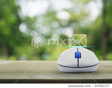 Mail icon, Contact us concept 34760727