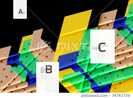 Triangles and geometric shapes abstract background Triangles and geometric shapes abstract background 34761739