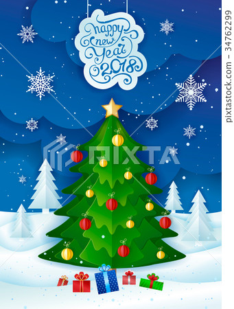 Happy New Year 2018 34762299