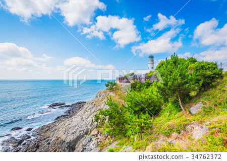 Haeundae Beach in Busan, South Korea. 34762372