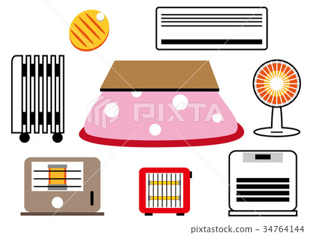 加熱設備例證集合 34764144