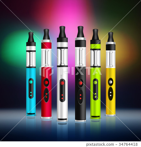 Realistic Vaping Background 34764418