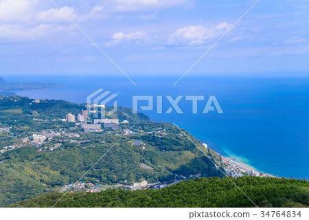 [靜岡縣]從東伊豆町高原看到的熱川溫泉 34764834