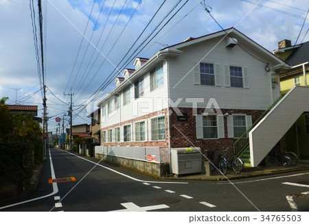 Brick apartment appearance 34765503