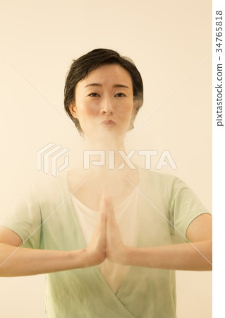 Arasa熱瑜伽圖像 34765818