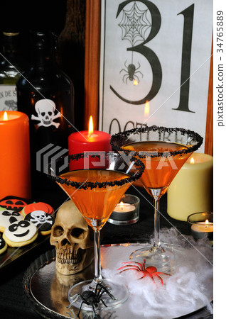 Cocktails for Halloween 34765889