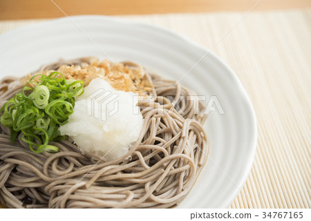 Cold soba noodles Cold soba noodles 34767165
