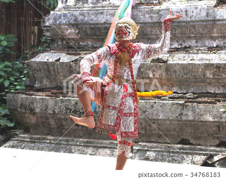 Hanuman (from Thai Classical Masque) 34768183