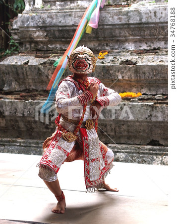 Hanuman (from Thai Classical Masque) 34768188