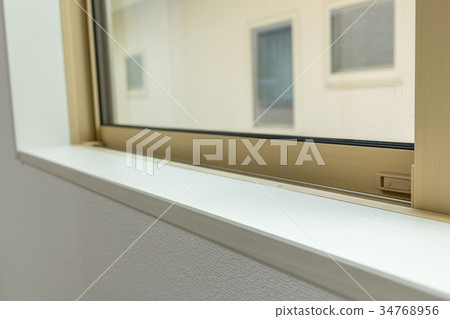 Window of new house Window of new house 34768956