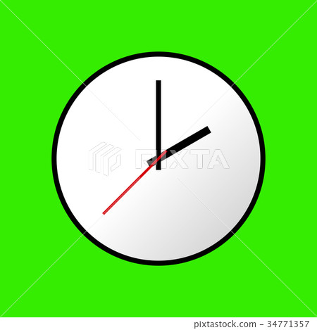 Clock icon, Vector illustration, flat design EPS10 Clock icon, Vector illustration, flat design EPS10 34771357