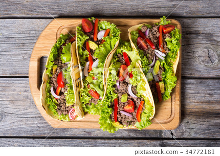 Traditional mexican tacos Traditional mexican tacos 34772181