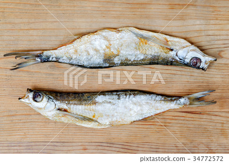 Dry salty fish - snack to beer Dry salty fish - snack to beer 34772572
