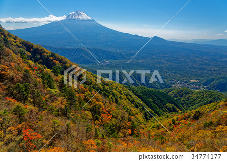 秋葉和米高山附近的富士山·KEKEKEEN通行證 34774177