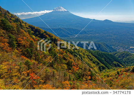 秋葉和米高山附近的富士山·KEKEKEEN通行證 34774178