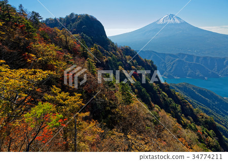 Mt. Fuji of Misaka mountainous area, Mt. 34774211