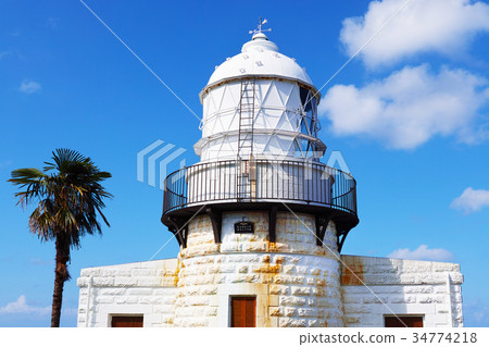 [日本的50座燈塔和保留的燈塔（等級A）] Rokugozaki燈塔 34774218