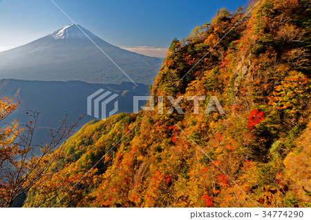 Mt. Fuji of Misaka mountainous area, Mt. Mt. Fuji of Misaka mountainous area, Mt. 34774290