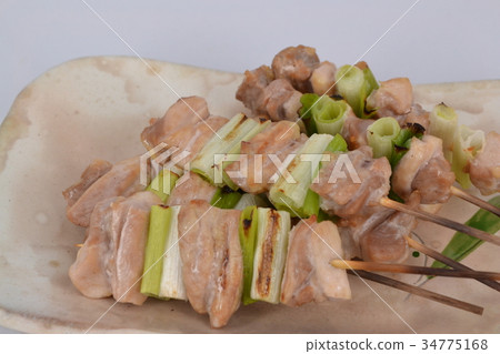 烤雞肉串 烤雞肉串 34775168