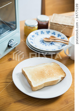 熱吐司圖像 34775199