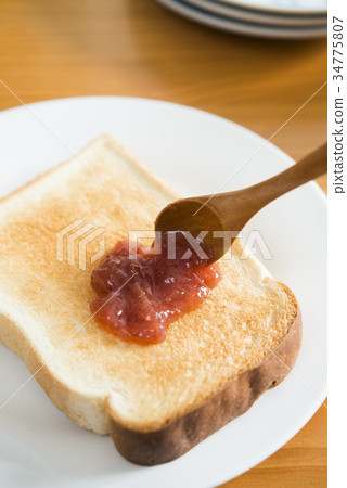 Apply jam to toast Apply jam to toast 34775807