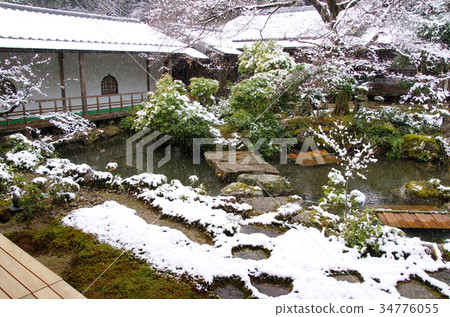Yuki no Jissoin Temple/Sansui Garden (Iwakura, Sakyo Ward, Kyoto City) 34776055