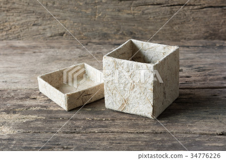 mulberry paper box for storage little object. 34776226