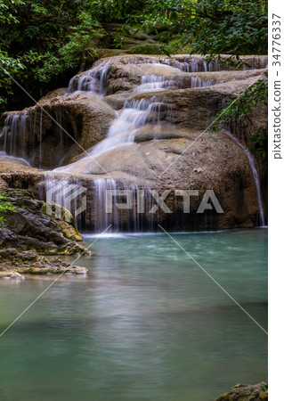 Erawan waterfall Kanchanaburi Thailand Erawan waterfall Kanchanaburi Thailand 34776337