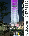 東京天空樹和新月 34776861
