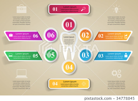 Business Infographics. Tooth icon. Business Infographics. Tooth icon. 34778845