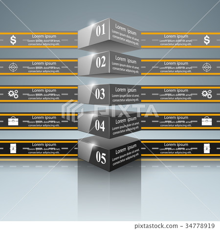 Road infographic Road infographic 34778919
