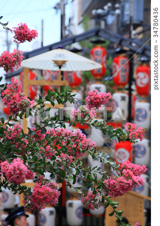 Hundred flower and gion festival floats 34780436