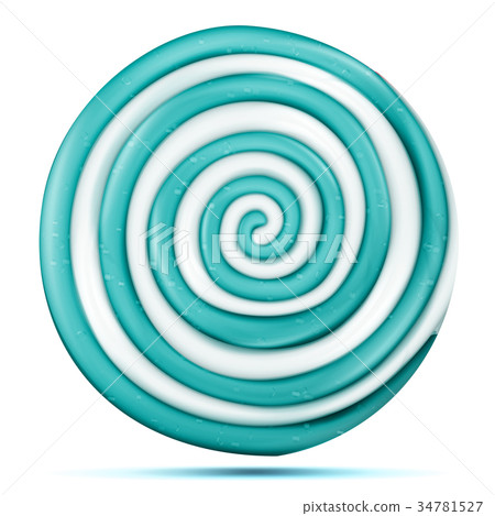 Lollipop Isolated Vector. Lollipop Isolated Vector. 34781527