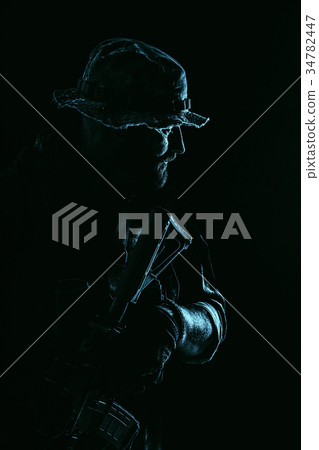 Bearded Spec ops Operator Bearded Spec ops Operator 34782447