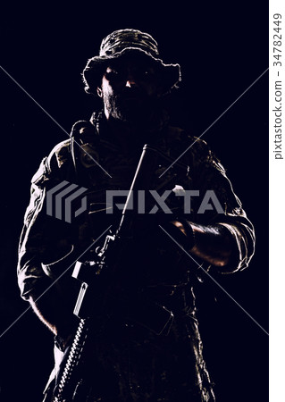 Bearded Spec ops Operator 34782449
