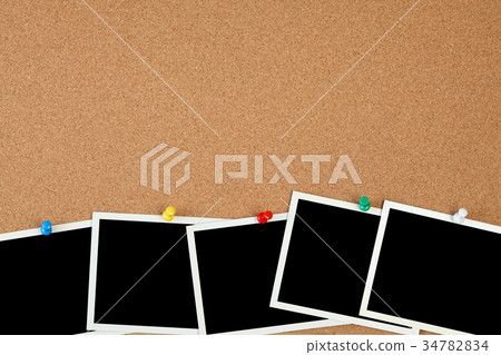 Cork board and photo print Cork board and photo print 34782834