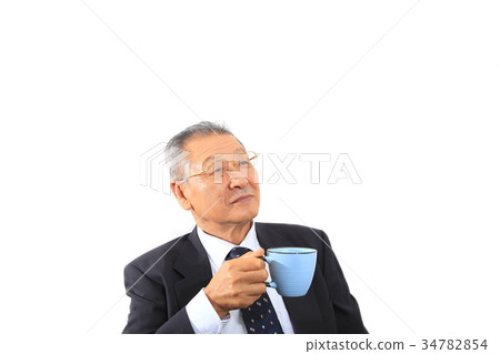 Senior business break Senior business break 34782854