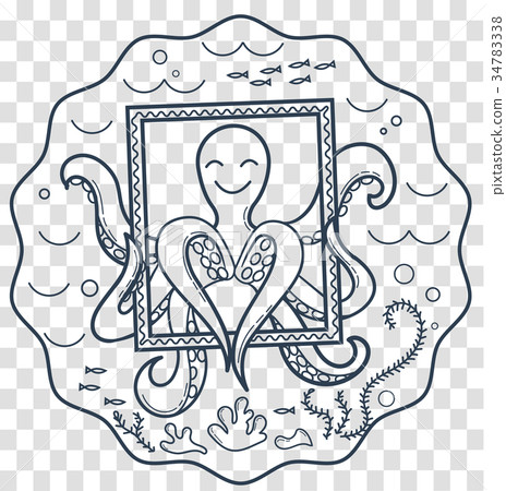 logo for education octopus 34783338