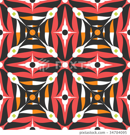 Hydraulic vintage cement tiles 34784095