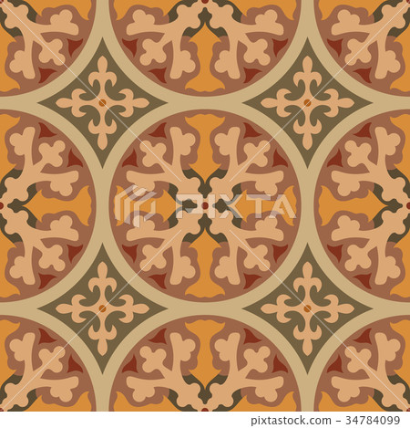 Hydraulic vintage cement tiles 34784099